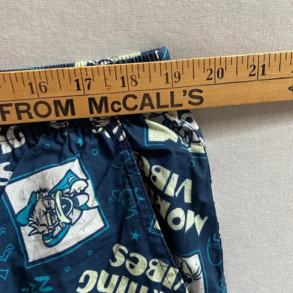 Disney Parks Morning  Park Mickey Mouse pattern pajama cotton pants Sz S - Picture 8 of 8